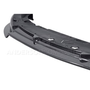 Ford Shelby GT500 Front Splitter - Anderson Composites - Type-GT Carbon Fiber - `10-`14